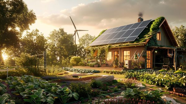 Comment réduire son empreinte carbone dans sa maison et son jardin ?