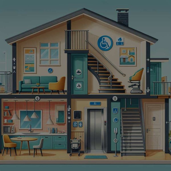 Comment assurer l'accessibilité dans la conception d'une maison pour personnes à mobilité réduite ?