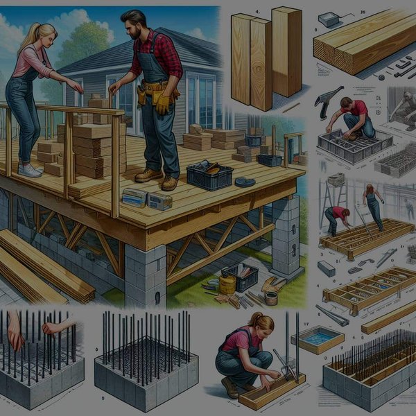 Quelle est la meilleure méthode pour construire une terrasse surélevée sans risque de fissures ?