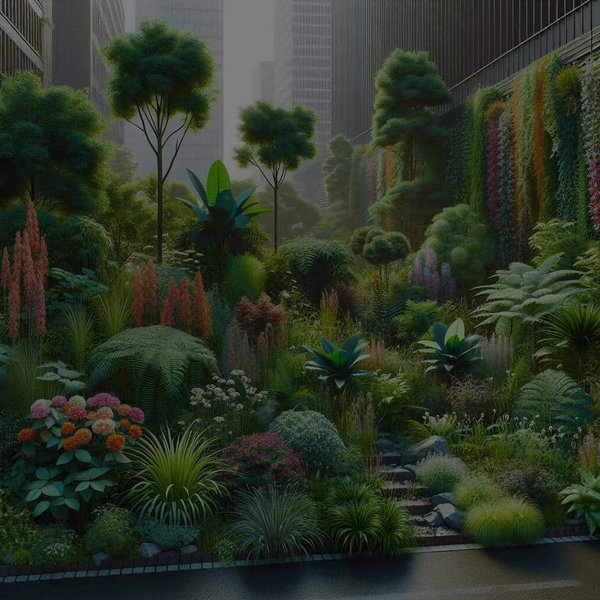 Quelles sont les meilleures plantes pour un jardin de pluie en milieu urbain ?