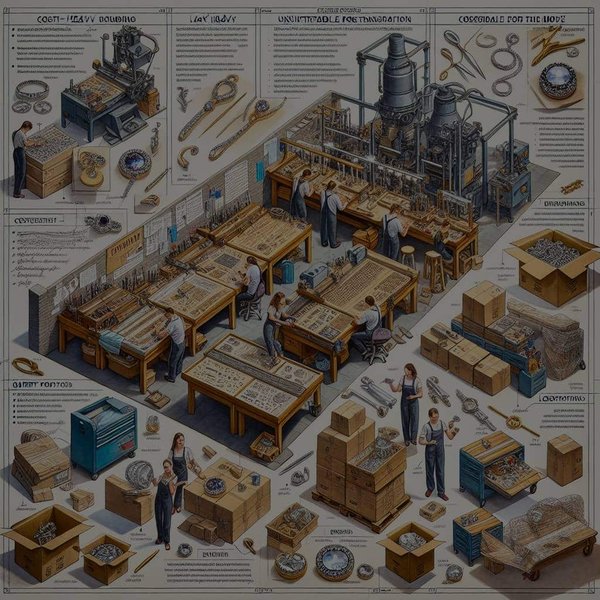 Quelles sont les considérations pour déménager un atelier de fabrication de bijoux ?