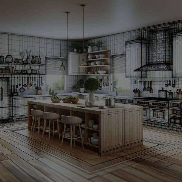 Quelle taille idéale pour un îlot de cuisine dans un espace ouvert?