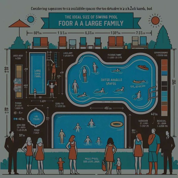 Comment déterminer la capacité idéale d'une piscine pour une famille nombreuse ?